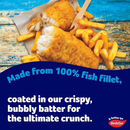 Birds Eye 2 Jumbo Battered Fish Fillets