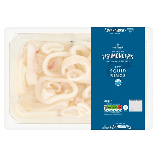 Morrisons Fishmonger's Raw Squid Rings 