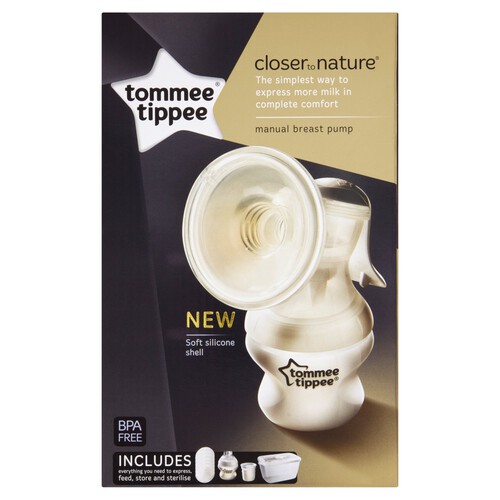 Tommee Tippee Closer To Nature Manual Breast Pump