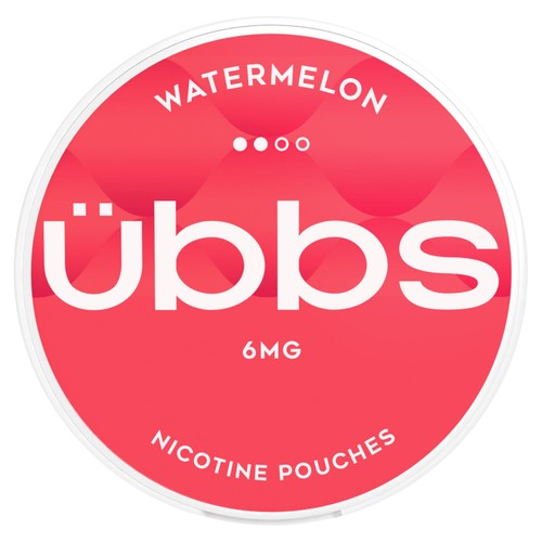 Ubbs Watermelon Nicotine Pouches 6mg