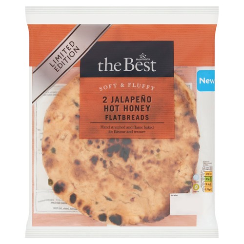 Morrisons The Best Jalapeno Hot Honey Flatbreads