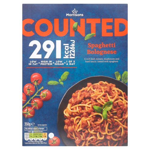  Morrisons Counted Spaghetti Bolognese