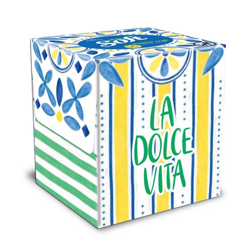 Morrisons Spring Summer Limited Edition Cube Tissues