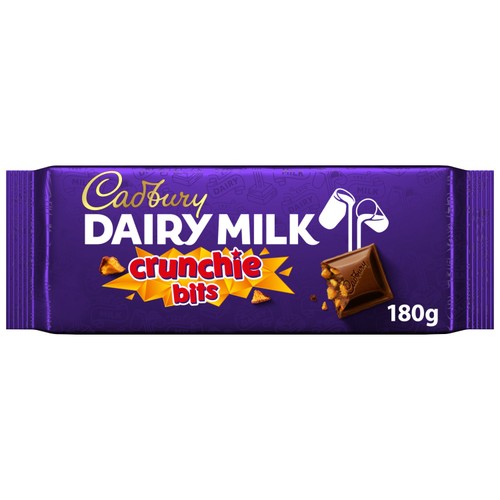 Cadbury Dairy Milk Crunchie Bits Chocolate Bar