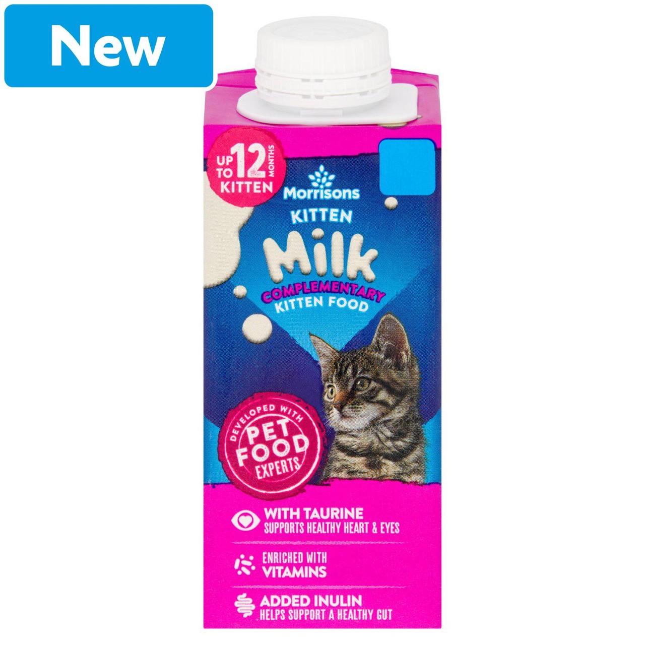 Morrisons Kitten Milk Up To 12 Months 200ml