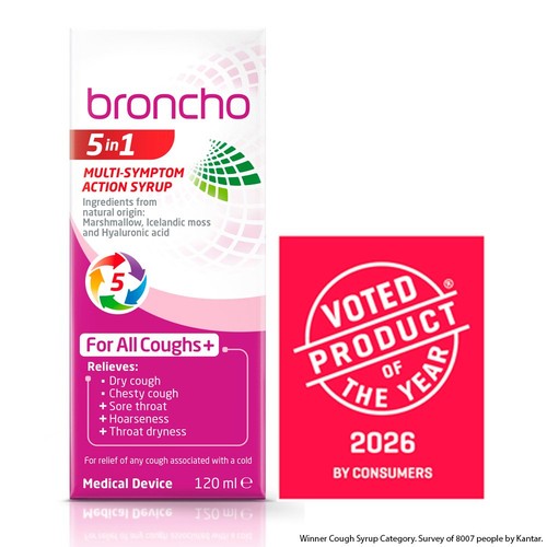 Bronchostop 5 In 1 Multisymptom Syrup 
