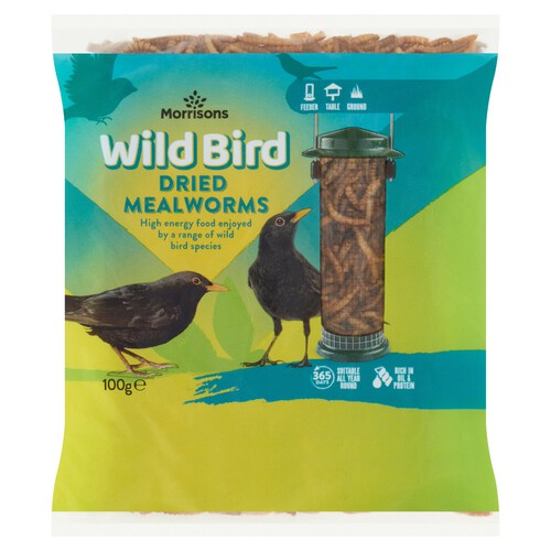 Morrisons Wild Bird Dried Mealworms 