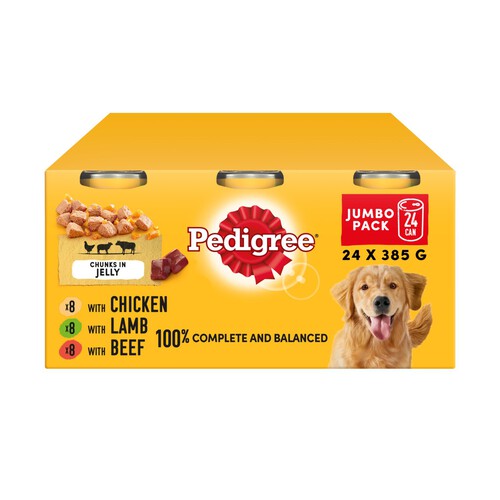 Pedigree Dog Food In Jelly 