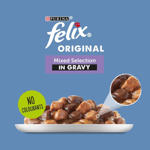 Felix Mixed Selection in Gravy Wet Cat Food