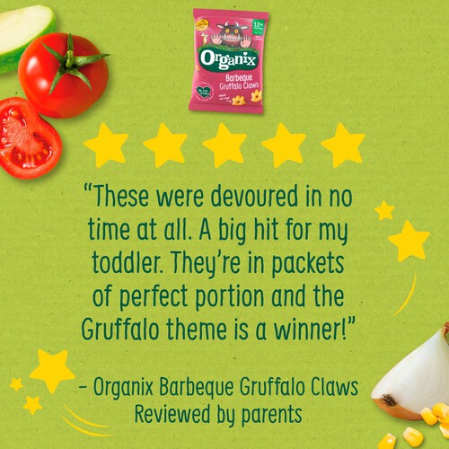 Organix Barbecue Gruffalo Claws 12 Months +