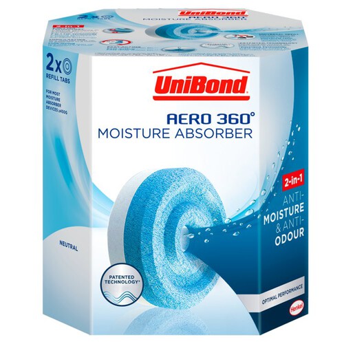 Unibond Aero 360 Moisture Absorber Refills 