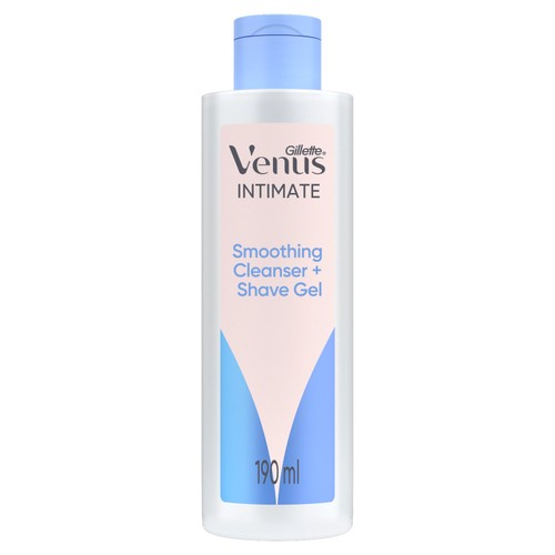 Gillette Venus 2-In-1 Cleanser + Shave Gel For Pubic Hair & Skin 