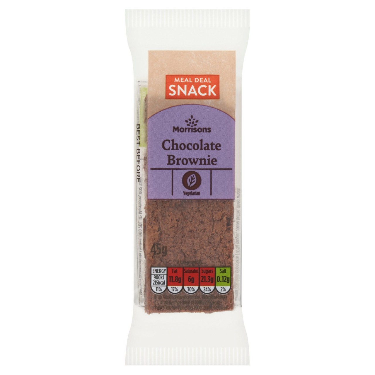 Morrisons Chocolate Brownie Bar 45g