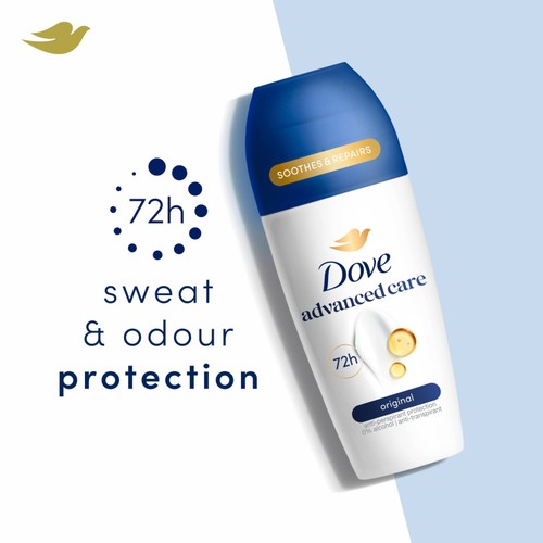 Dove Women Advanced Antiperspirant Deodorant Roll on Original 50ml