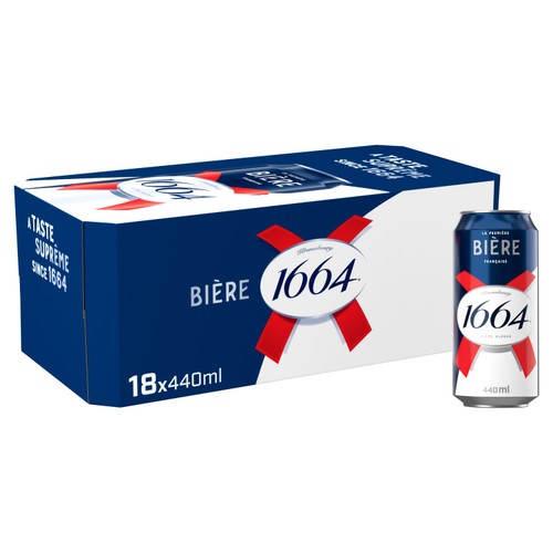 Kronenbourg 1664 Biere 18x440ml