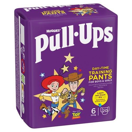 Huggies Pull-Ups Unisex Day Time Training Nappy Pants, Size 6