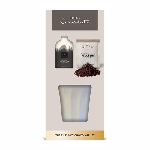 Hotel Chocolat Hot Chocolate With 5cl Chocolate Cream Liqueur & Cup