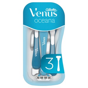 Venus Oceana Disposable Razors 3 Pack | Morrisons