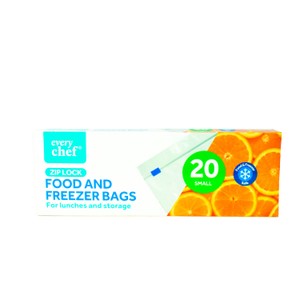 Keep It Handy Slide Lock Food & Freezer Bags Small