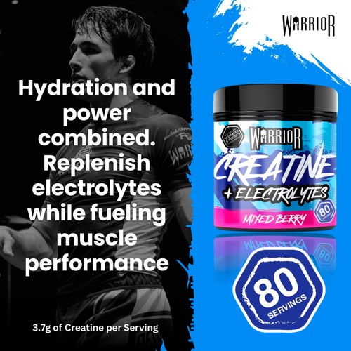 Warrior Creatine Electrolytes Berry 360G