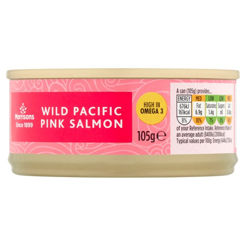 Morrisons Wild Pacific Pink Salmon (105g)