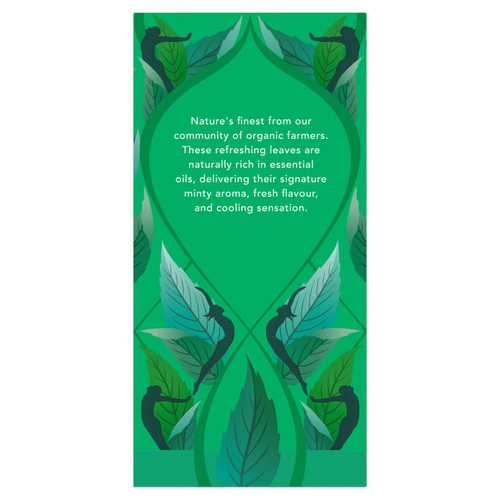Pukka Three Mint, Organic Herbal Tea with Peppermint, Spearmint, 20 Sachets