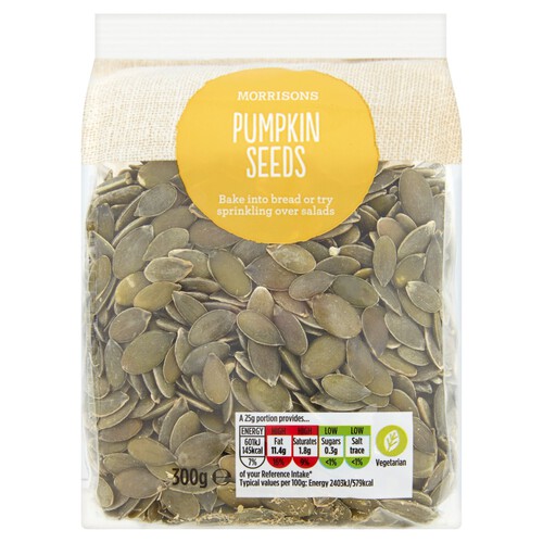 Morrisons Wholefoods Pumpkin Seeds 