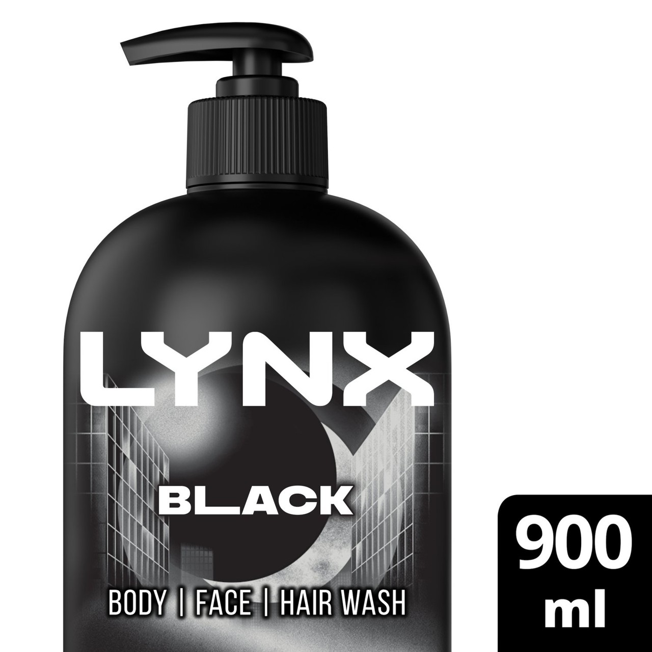 Lynx Pump Shower Gel Black 900ml