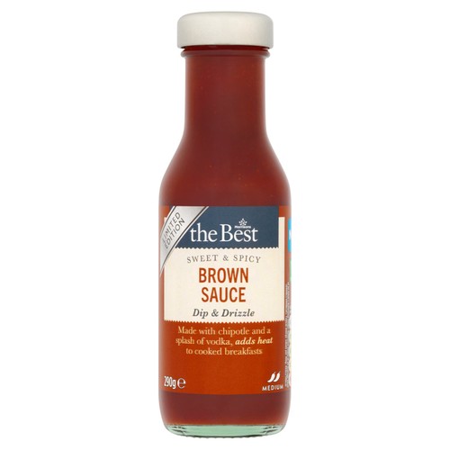 Morrisons The Best Sweet & Tangy Spicy Brown Sauce