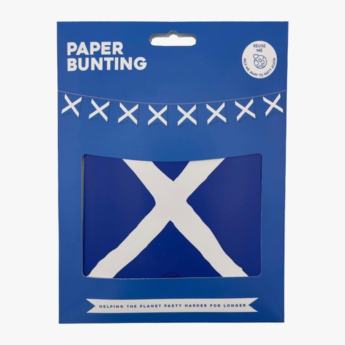 Morrisons Blue & White Flag Bunting