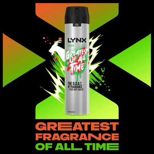 Lynx Africa Anti Sweat Antiperspirant