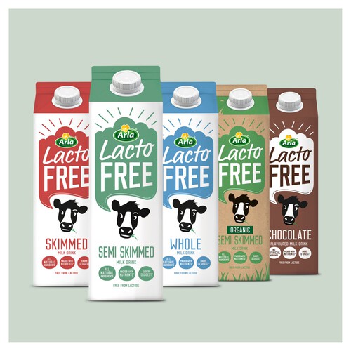 Arla LactoFREE Long Life Semi Skimmed Milk Drink