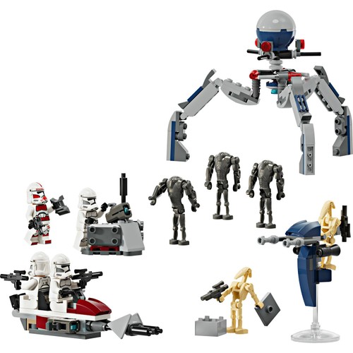 Lego Star Wars Clone Trooper & Battle Droid Battle Pack 75372