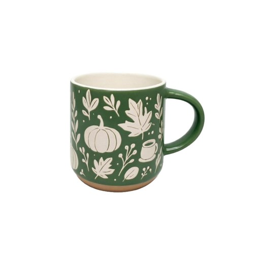 Autumn Pumpkin Print Mug