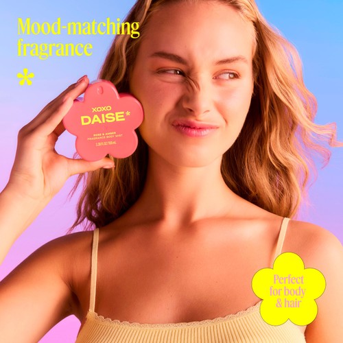 Daise Fragrance Body Mist Rose & Amber 