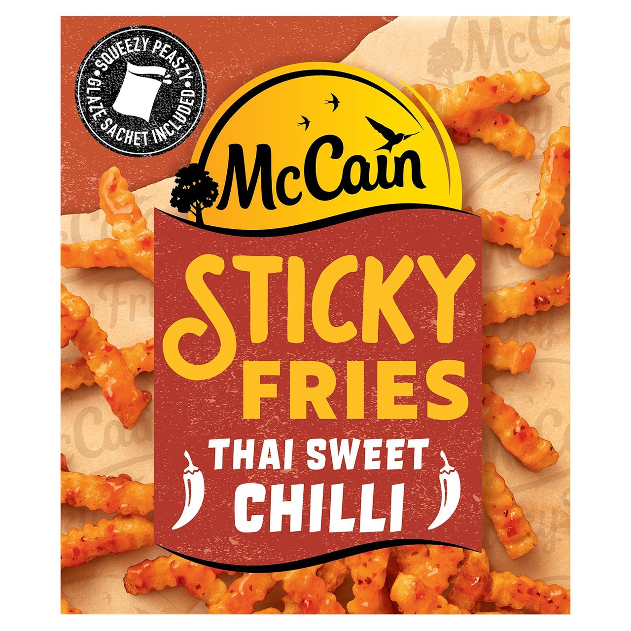 McCain Sticky Fries Thai Sweet Chilli 400g