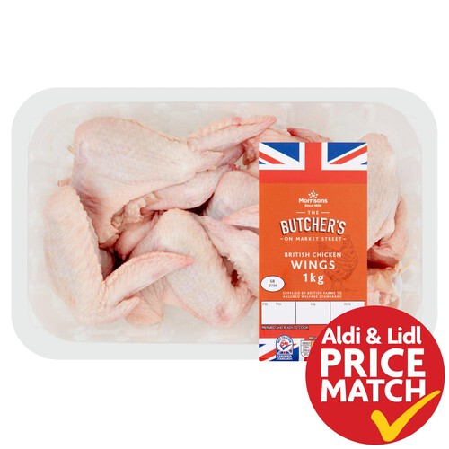 Morrisons British Chicken Wings 