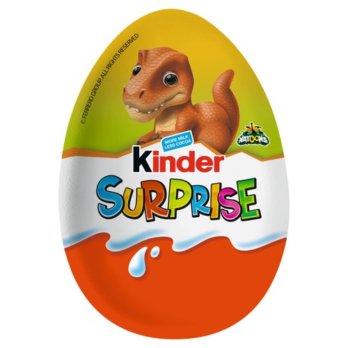 Kinder Surprise Milk Chocolate Single Egg Natoons