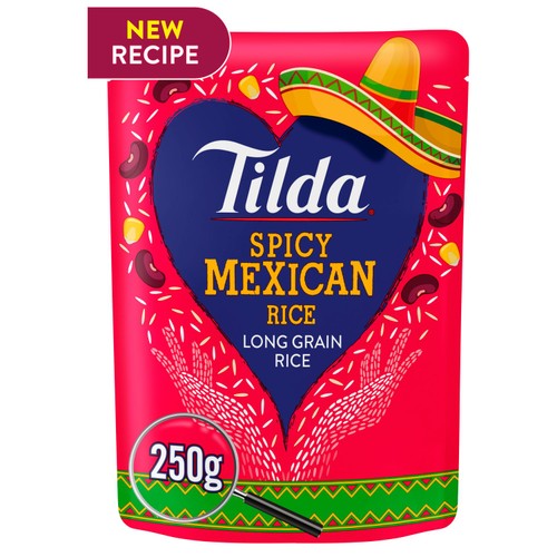 Tilda Microwave Spicy Mexican Basmati Rice