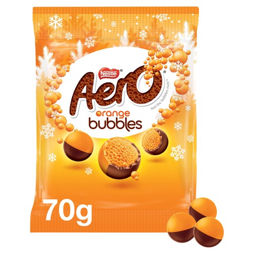 Aero Bubbles Orange Chocolate Share Bag 