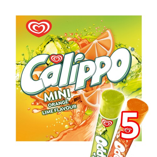 Calippo Mini Orange & Lime Ice Lollies