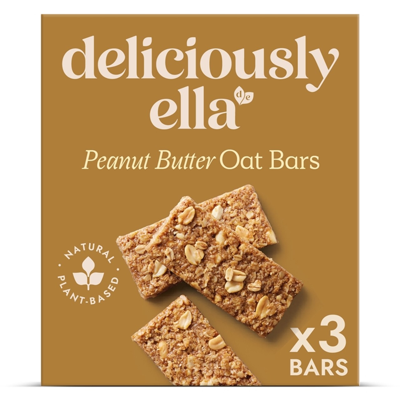 Deliciously Ella Peanut Butter Oat Bars Multipack 3x50g