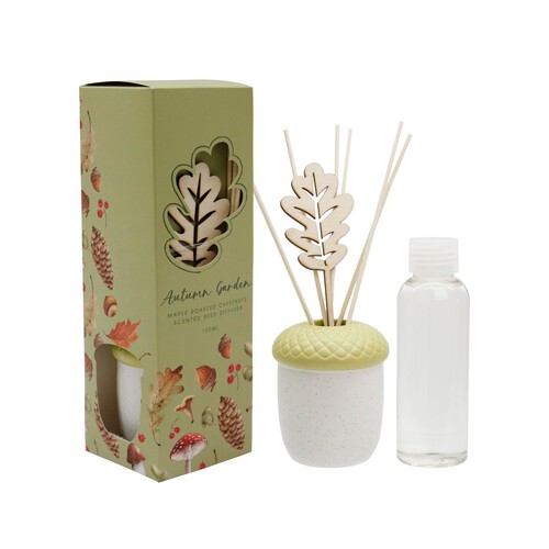 Nutmeg Home Autumn Garden Roasted Chestnuts Reed Diffuser