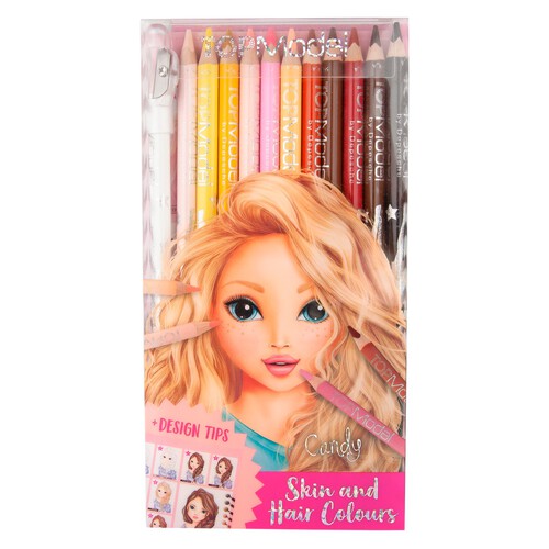 Topmodel Coloured Pencil Set