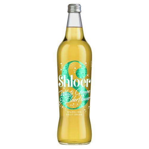 Shloer White Grape & Elderflower Sparkling Juice Drink