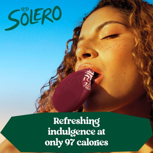 Solero Berry Bliss Ice Cream Sticks 3 x 90ml