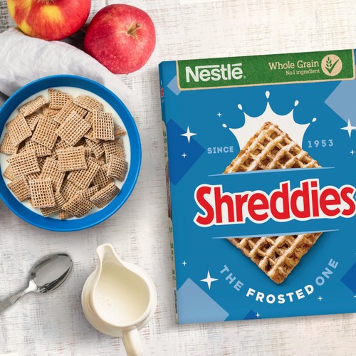 Nestle Shreddies Frosted Cereal 600g