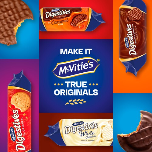 McVitie's Milk Chocolate Digestive Biscuits The Caramel One