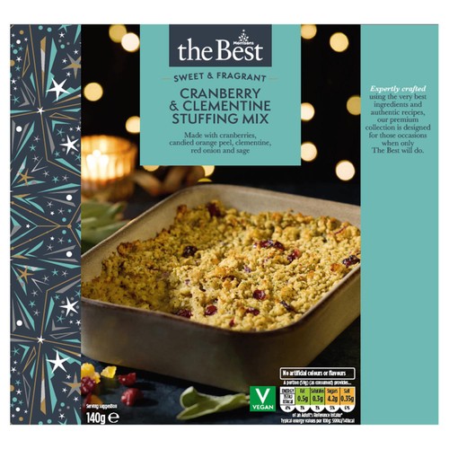 Morrisons The Best Cranberry And Clementine Stuffing 