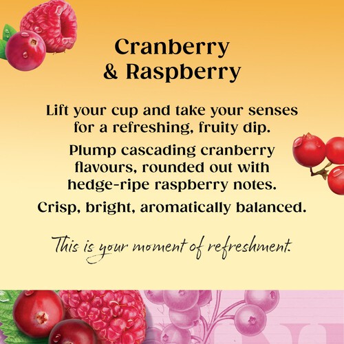 Twinings Cranberry & Raspberry Tea Bags 20s